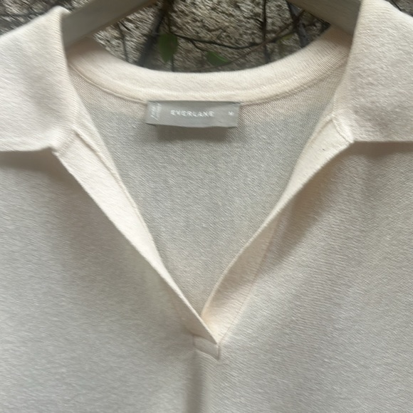 Everlane Short Sleeve Cropped Sweater - Picture 3 of 7